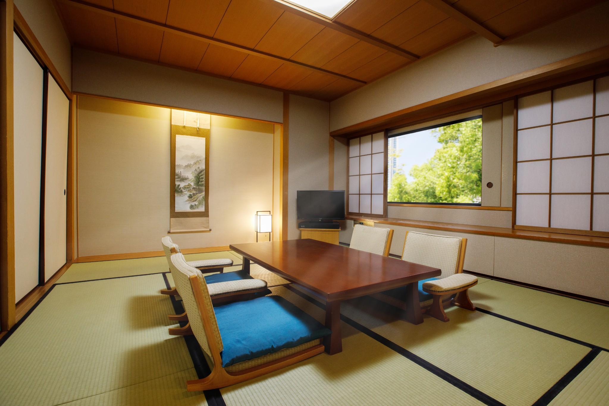 Hotel New Otani Hakata Fukuoka  Exteriör bild A Japanese-style room at the hotel