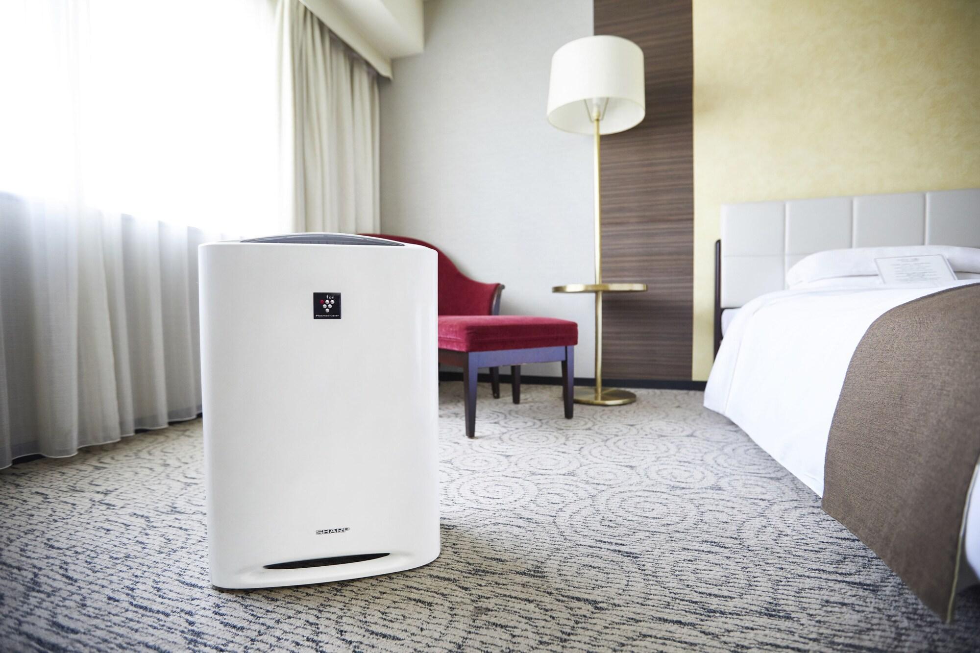 Hotel New Otani Hakata Fukuoka  Exteriör bild A humidifier in a bedroom