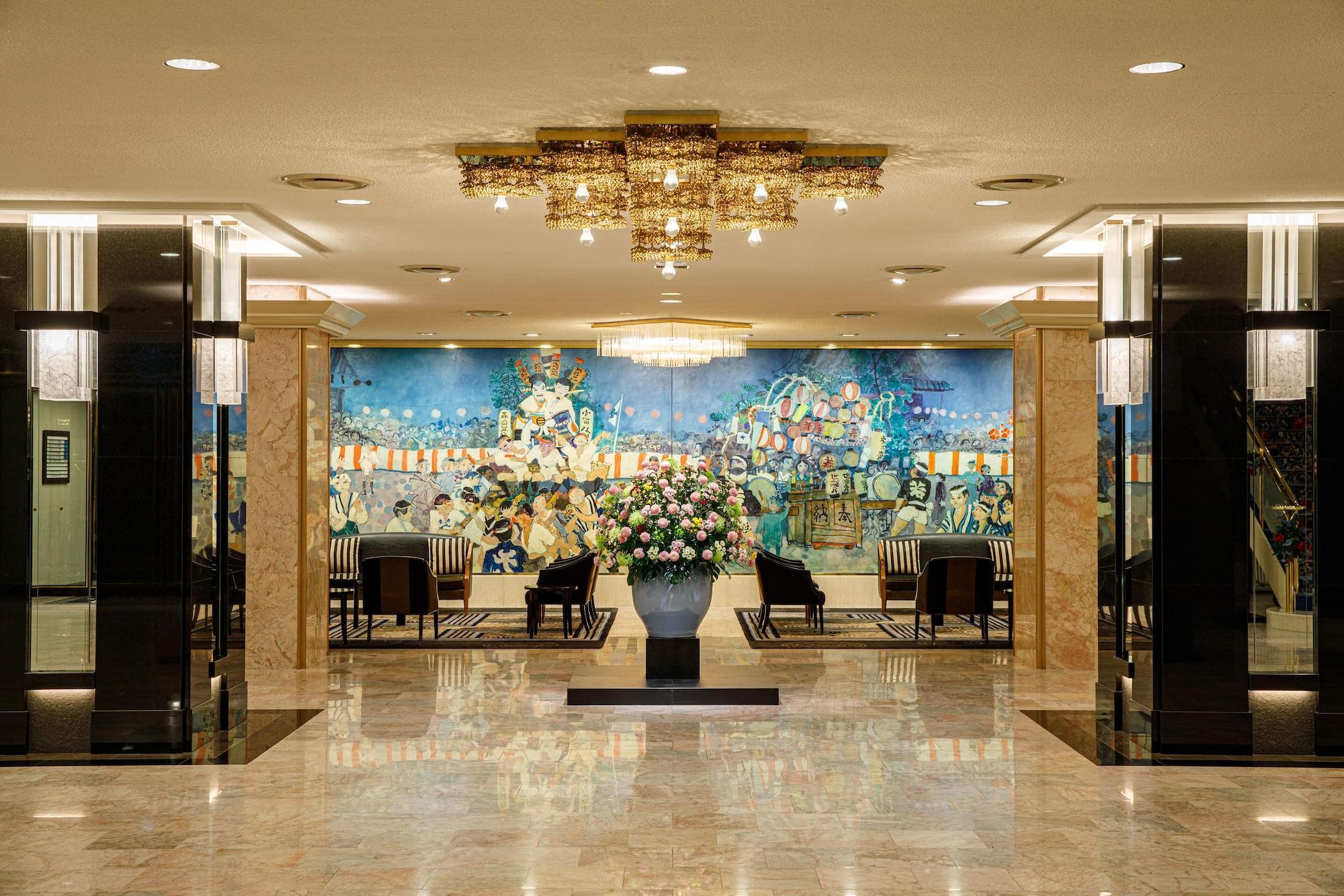 Hotel New Otani Hakata Fukuoka  Exteriör bild Lobby
