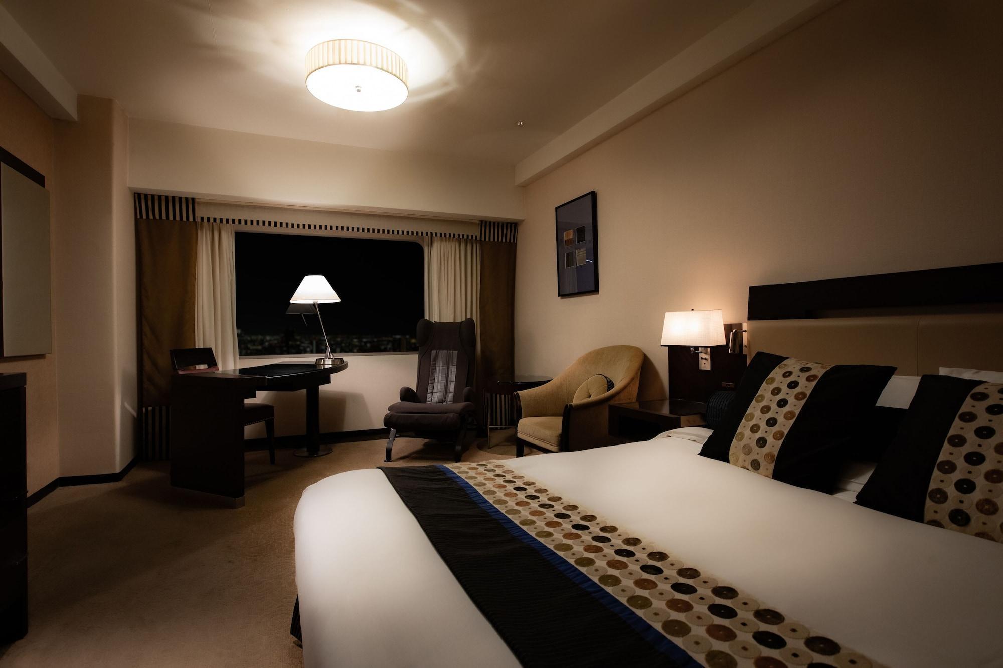Hotel New Otani Hakata Fukuoka  Exteriör bild Deluxe Room