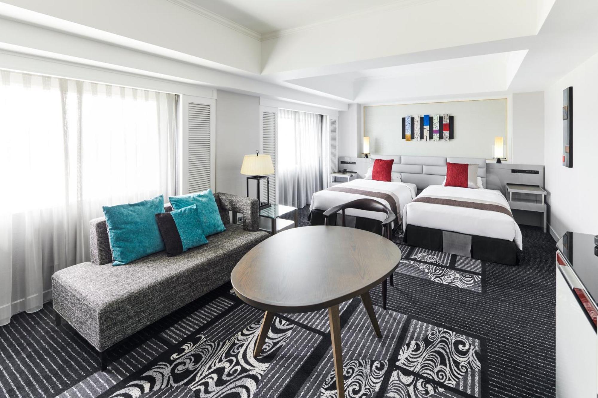 Hotel New Otani Hakata Fukuoka  Exteriör bild